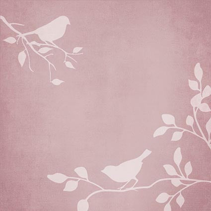 Coaster Bird (set of 6 units)
