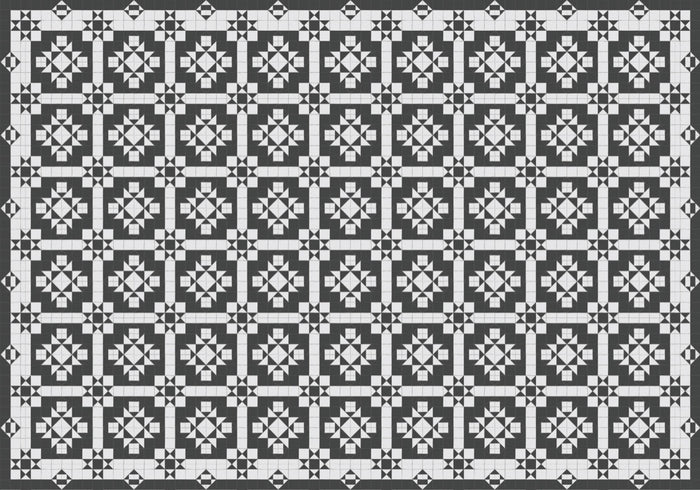 Placemat Geo (set of 6)