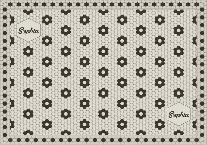 Placemat Personalized Petite Fleur