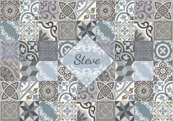 Placemat Personalized Metal